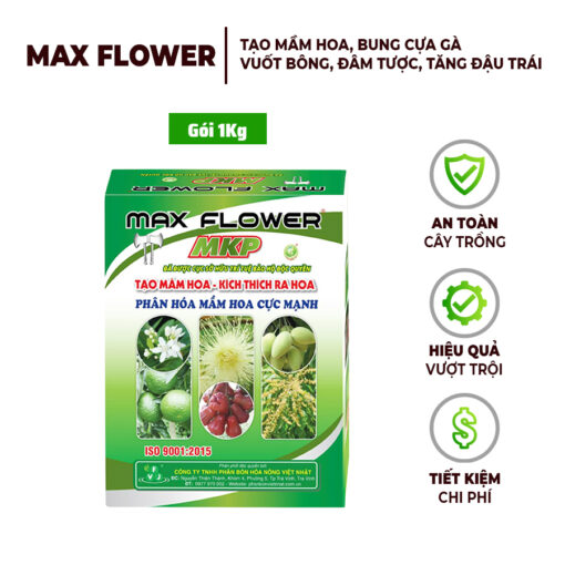 Phân Bón Max Flower – MKP Hộp 1KG