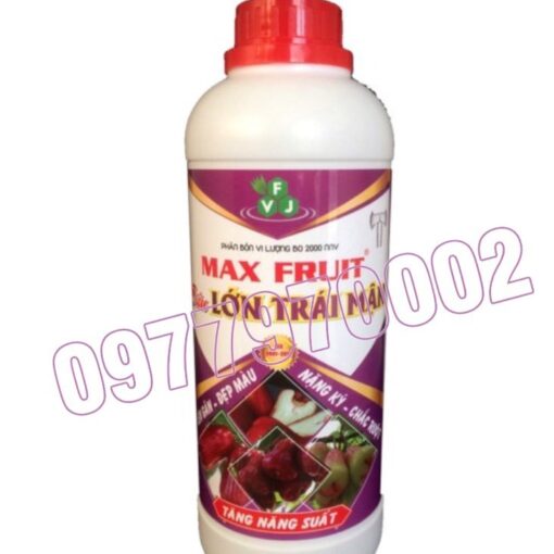 Phân Bón Max Fruit - Lớn Trái Mận Chai 1 Lít