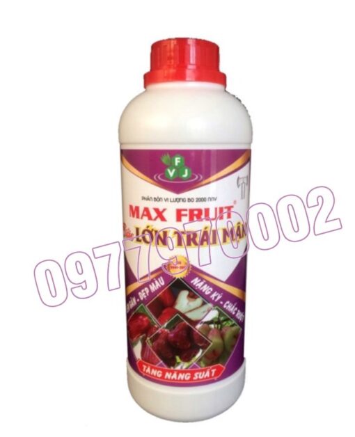 Phân Bón Max Fruit - Lớn Trái Mận Chai 1 Lít