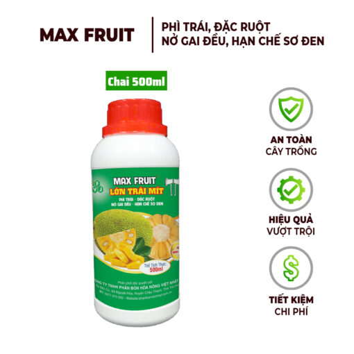 Phân Bón Max Fruit – Lớn Trái Mít Chai 500ML