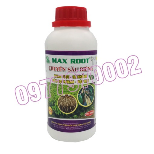 Phân Bón Max Root - Chuyên Sầu Riêng