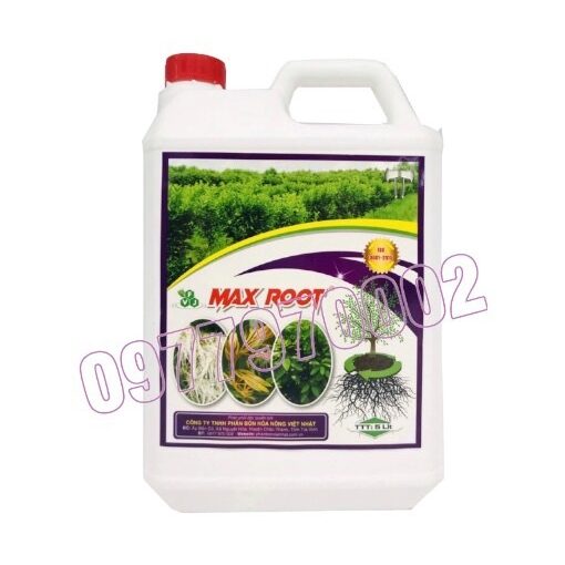 Phân Bón Max Root - Dưỡng Rễ Bung Đọt Can 5 Lít