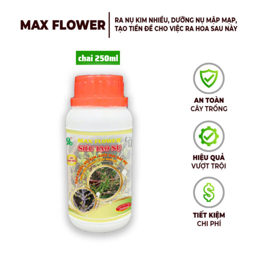 Phân Bón Max Flower - Siêu Tạo Nụ