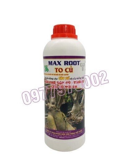 Phân Bón Max Root – To Củ Chuyên Dùng Cho Cây Sứ