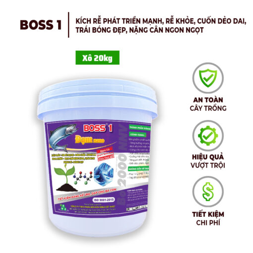 Phân Bón Boss 1 – Đạm Nano Xô 20KG