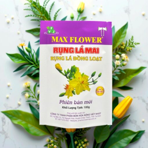 Phân Bón Max Flower Rụng Lá Mai