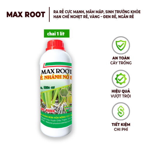 Phân Bón Max Root – Đẻ Nhánh Nở Bụi