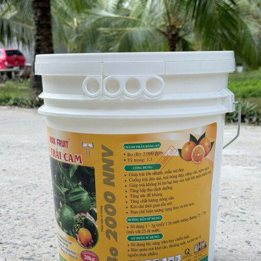 Max Fruit To Trái Cam 22kg mặt sau