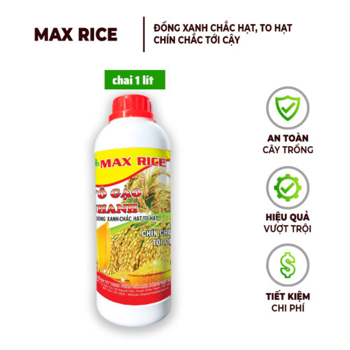 Phân Bón Max Rice – Vô Gạo Nhanh