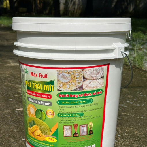 Max Fruit Phì Trái Mít 22kg mặt sau