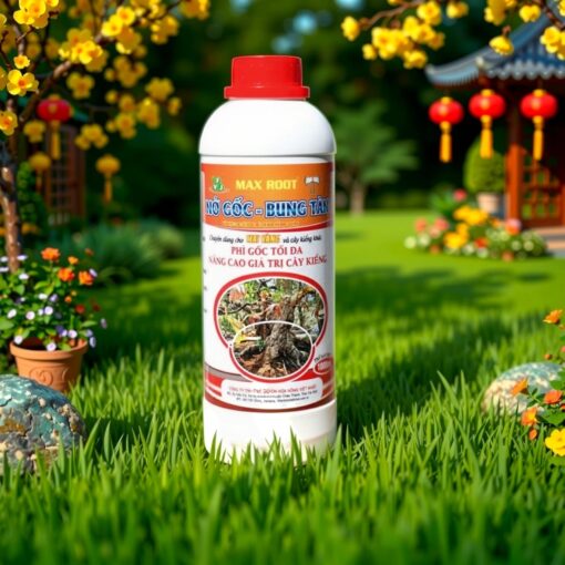 Phân bón Max root Nở gốc bung tàn