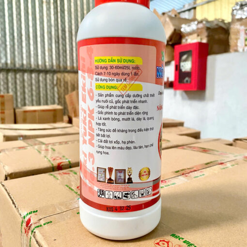 Max Root Nở Gốc Bung Tàn 1L mặt sau