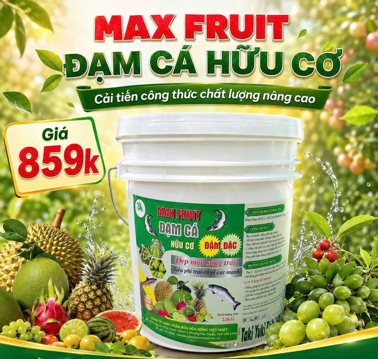 ĐẠM CÁ ĐẬM ĐẶC 12-3-4 ĐẠM CÁ ĐẬM ĐẶC 12-3-4