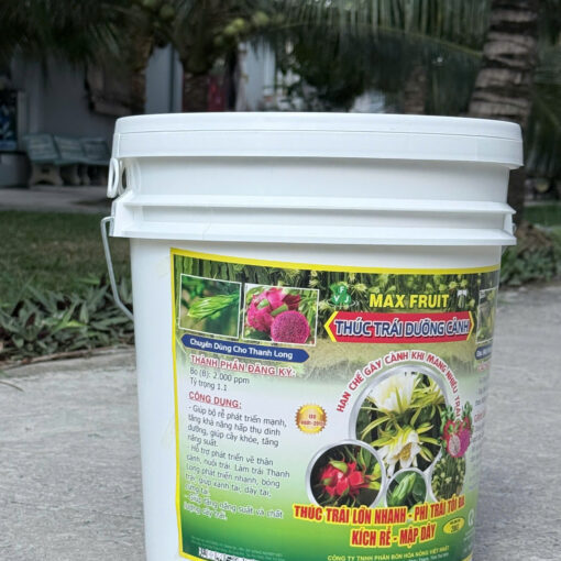 Max Fruit Thúc Trái Dưỡng Cành 22kg mặt sau