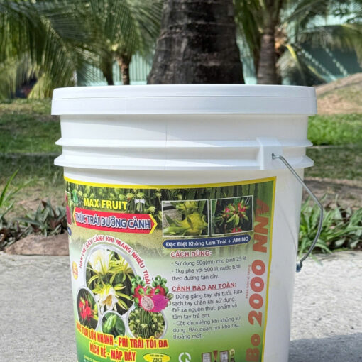 Max Fruit Thúc Trái Dưỡng Cành 22kg mặt sau