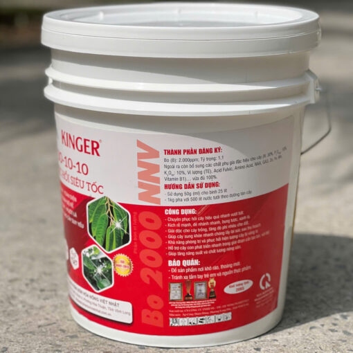 Kinger 30-10-10 mặt sau