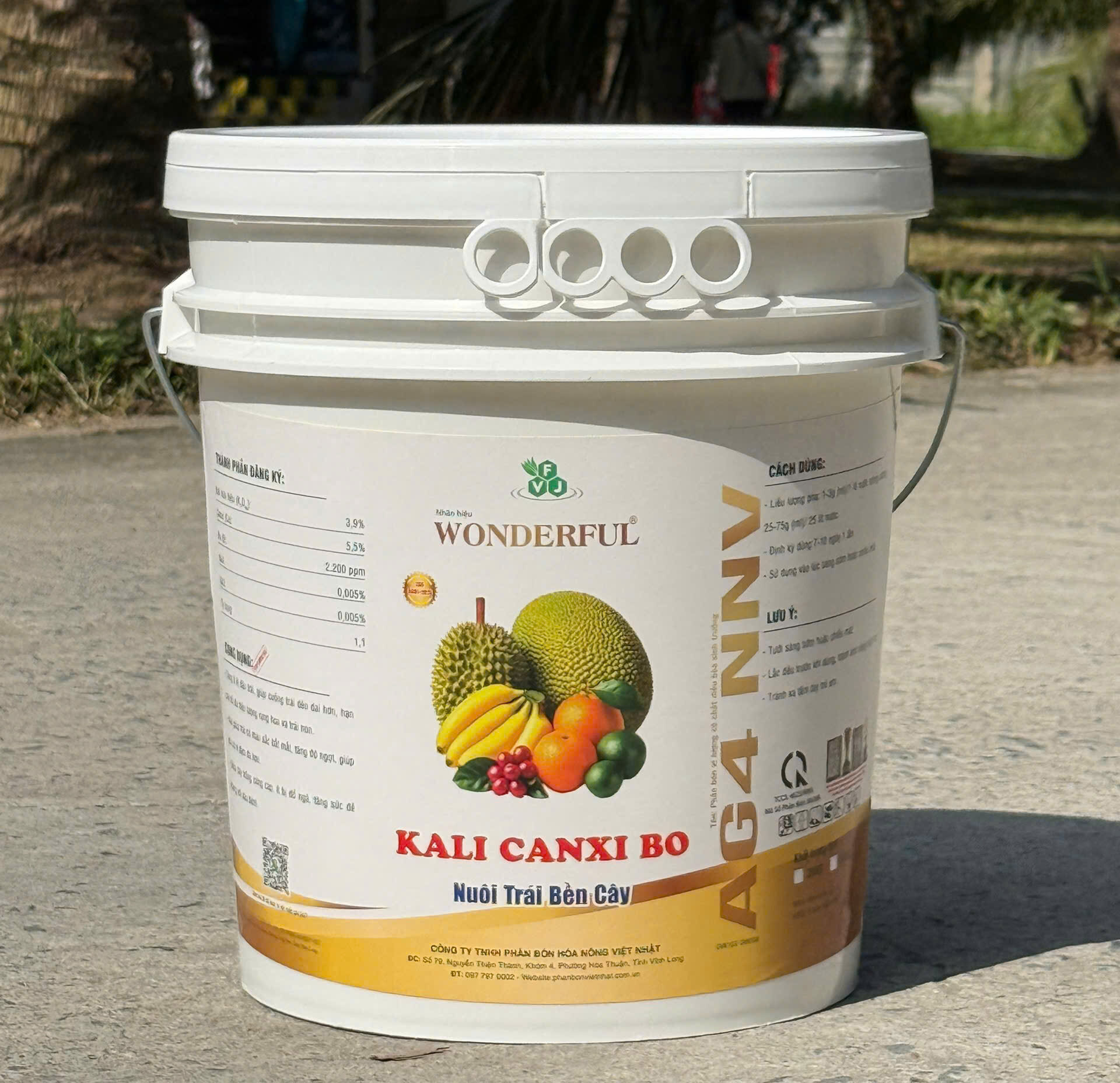 Wonderful Kali Canxi Bo mặt trước Wonderful Kali Canxi Bo mặt trước